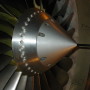 mesure de vibrations et temperarure sur turbine basse pression